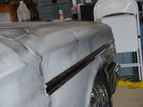 1964 Ford Fairlane - Another veiw of that fender