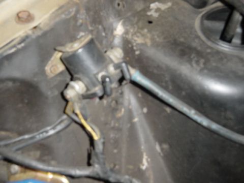 1964 Ford Fairlane - Real crappy welds from where they did the front clip