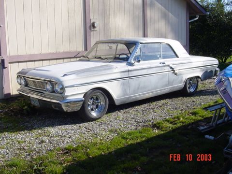1964 Ford Fairlane - She is sitting at Todds house for the week