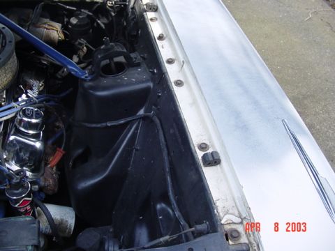 1964 Ford Fairlane - Notice the clean line of the inner fender and the fender