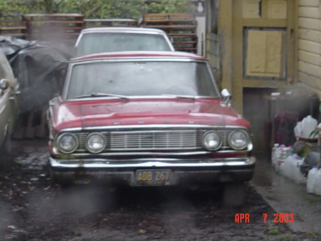 Found this one, real mossy, 289, auto, black interior, also has reverse lights