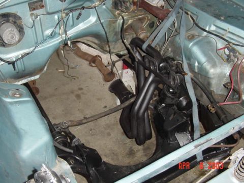 1964 Ford Fairlane - Cleaning up the engine bay