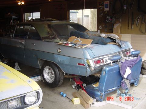 1964 Ford Fairlane - Rear shot
