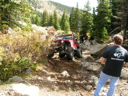 1995 Ford Bronco - All most everyone got the winch I only got pics of Scott, sorry :(
