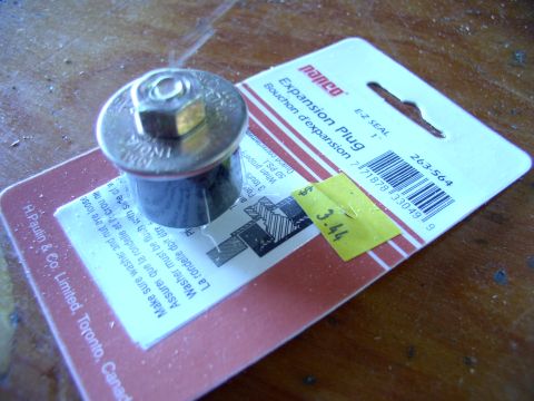 1986 Ford Bronco - This is an expandable frost plug. I've had one last over 9 years, so yes they will work for the Winter.