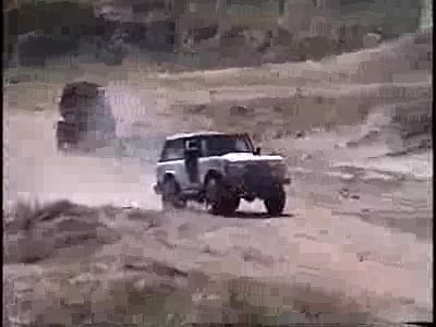 1974 Ford Bronco - Pine City,Mn Team Mudd event. 9-15-07 My bronco hill climbing.