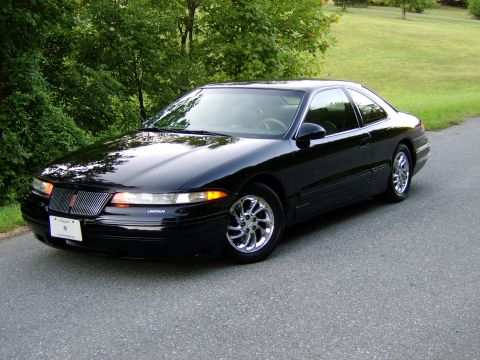 1996 Mercury Grand Marquis - Lincoln Mark VIII coupe, model year 1996, seen parked outdoors.