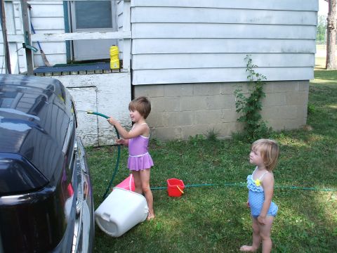 1990 Ford Bronco - My two helpers...