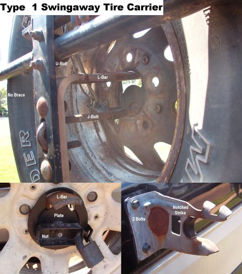 1983 Ford Bronco - Swingaway Spare Tire Carrier, Type 1 [url=https://www.supermotors.net/vehicles/registry/media/692940] https://www.supermotors.net/getfile/6…