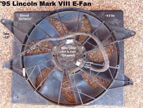 1983 Ford Bronco - SOLD Electric Fan from '95 Lincoln Mark VIII Includes connector pigtail. [url=http://www.supermotors.net/vehicles/registry/media/894038] ht…