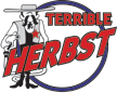 1990 Ford Bronco - Logo for Terrible Herbst, a cowboy and the company name.