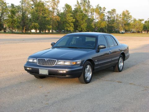 1985 Mercury Grand Marquis - This sedan's body style suggests a model year significantly later than 1985.