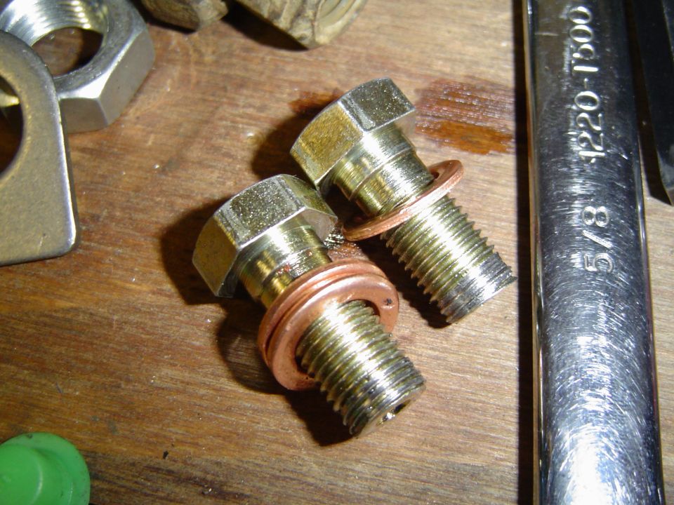 Stripped bolts