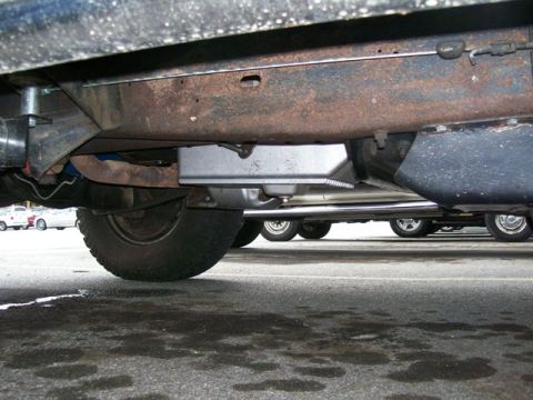 1990 Ford Bronco - Here's my aluminum trans pan