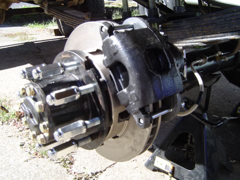 1978 Ford Bronco - Calipers reinstalled