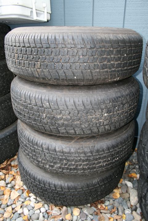 2003 Jeep TJ - National XT3000 P215-75-R15 (on rims)