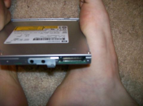 1993 Ford Bronco - Back of HP dv5000 disk drive