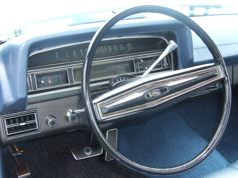 1971 Ranchero GT interior