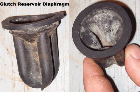 1983 Ford Bronco - The mythical, elusive diaphragm. Many people don't realize that this MUST be removed before checking/adding brake fluid to the clutch maste…