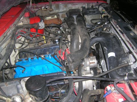 1985 Ford Bronco - more crap back on.