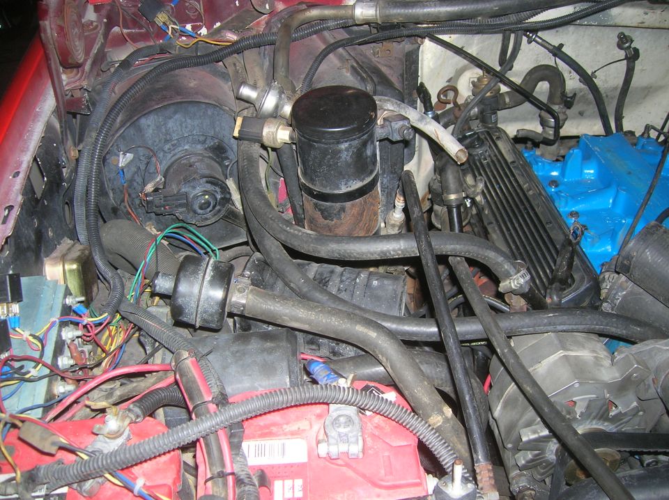 passenger side fender equipment mounted