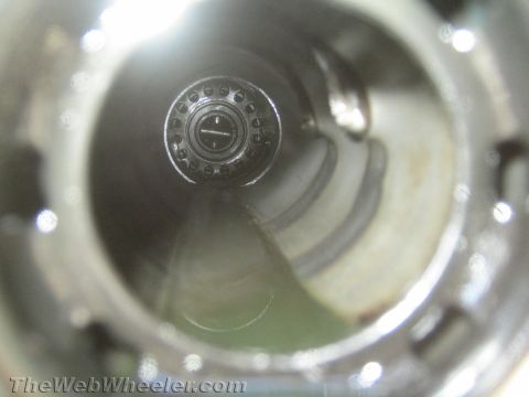 1987 Suzuki Samurai - Interior view of a mechanical component, possibly a bearing housing.
