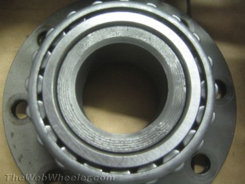 1987 Suzuki Samurai - Wheel bearing and hub assembly shown in detail, likely a replacement part.