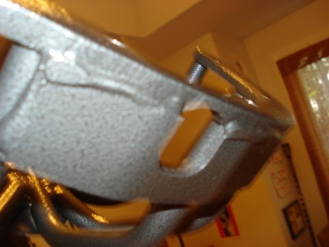 1996 Ford Bronco - shot of the bottom where the drain plug goes.