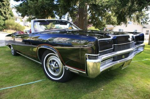 1969 Mercury Marquis - 1969 Mercury Marquis convertible right front