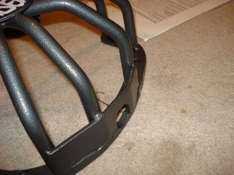 1996 Ford Bronco - bottom of rock guard