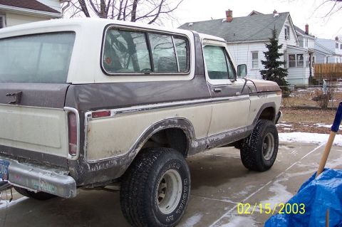 1978 Ford Bronco - The cement queen