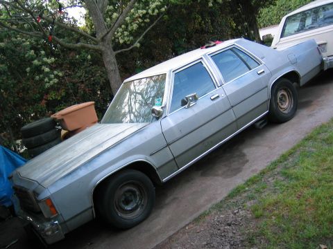 1981 Ford LTD - All fits under the stock hood! I've painted it since this pic.