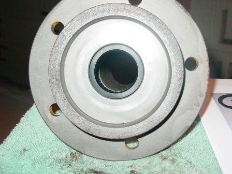 1979 Ford Bronco - This is a close-up of a wheel hub assembly part, not a 1979 Ford Bronco.