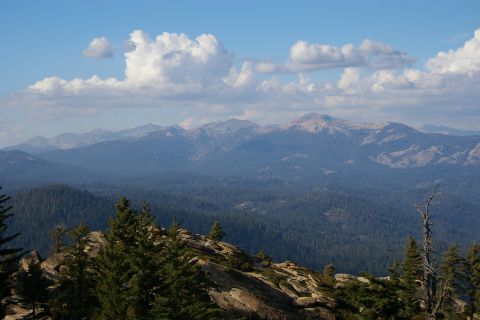 1996 Ford Bronco - Looking towards Yosemite across the Ansel Adams wilderness.