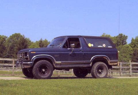 1982 Ford Bronco - May 2006 at work.