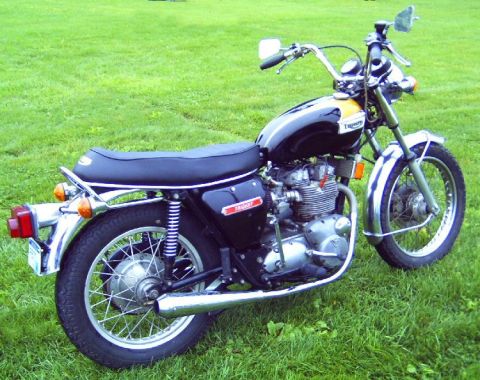 1982 Ford Bronco - John's 1974 Triumph Trident