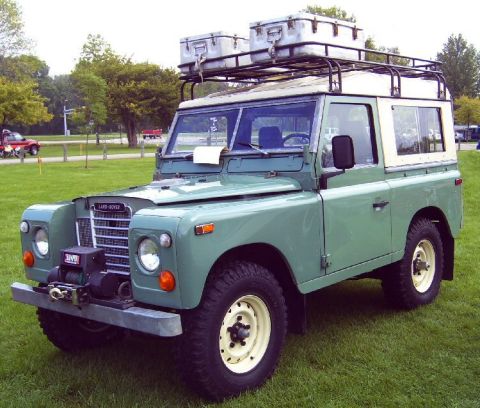 1982 Ford Bronco - 1973 Land Rover
