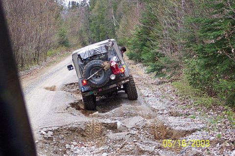 1978 Ford Bronco - more nice road.