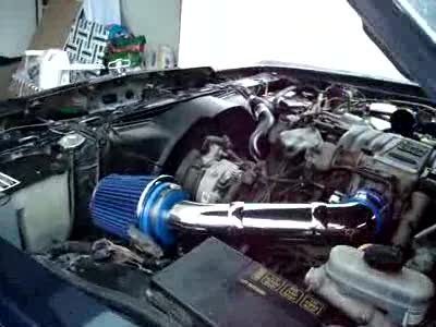 1990 Ford LTD Crown Victoria - Vid of the new spectre intake.
