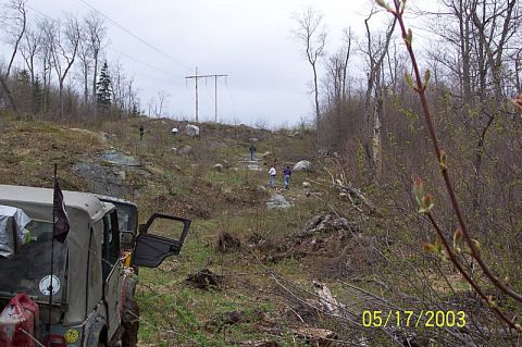 1978 Ford Bronco - powerline trails.