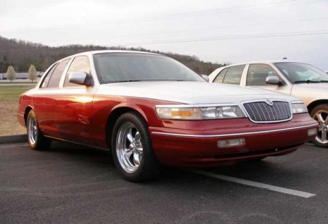 2001 Ford Crown Victoria - This show car features a Marauder engine and drivetrain.