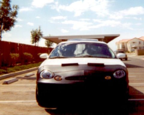 1999 Ford Taurus - Colgan Auto Bra, and view of moon roof.