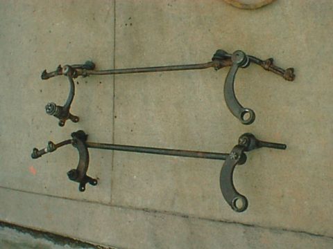 1962 Ford Thunderbird - here is the steering linkage swap. i used the 1966 steering linkage as it seems to be more stable than the 1962 design. it is a bolt on swa…