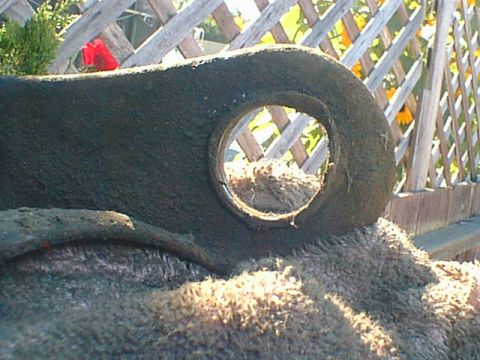 1962 Ford Thunderbird - Magilla Gorilla worked on this one last time! it had an upper inner shaft replaced and the Grunt who did it was a bad boy! that hole should…