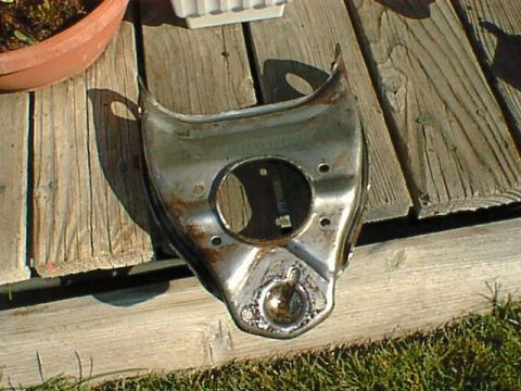1962 Ford Thunderbird - the replacement arm scrubbed clean and ready for paint!