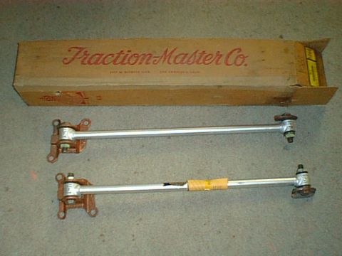 1962 Ford Thunderbird - now this is a treasure! this is a new old stock set of traction master traction bars made specifically for a 62/3 thunderbird (the box is d…