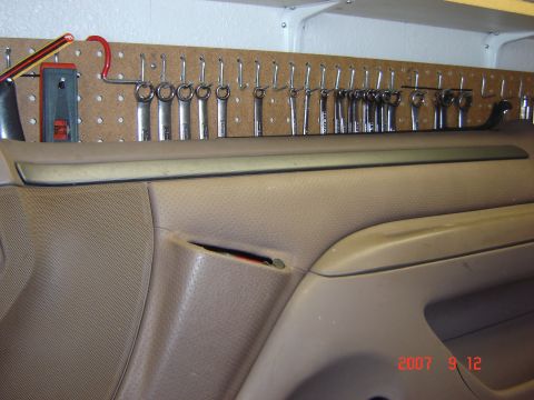 1993 Ford Bronco - 'Nuther shot of the door trim piece.