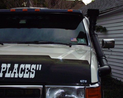1989 Ford Bronco - this was my first snorkel build! thanks to my wifes help i think it came out pretty good and most importantly, it will serve its purpose!