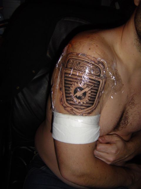 1989 Ford Bronco - New Tattoo, my first ^^