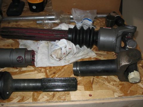 1995 Ford Bronco - shot of the slip joint